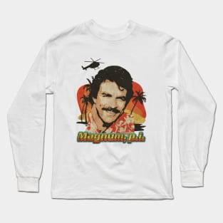 Magnum PI Vintage Long Sleeve T-Shirt